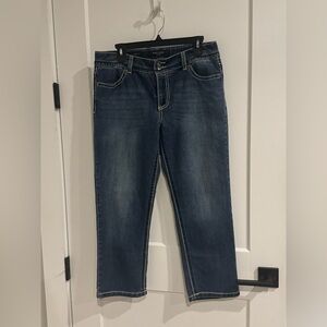 Nine West Dark Wash Date Night Fit Jeans